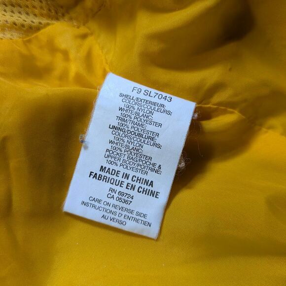 Columbia Double Whammy Hooded Ski Jacket Women's Size Small Yellow Gorpcore - Picture 6 of 8